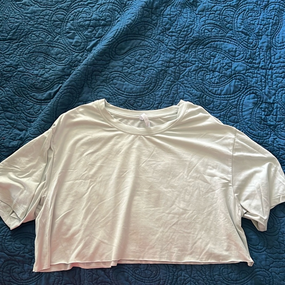 Fabletics Blake ultra cropped t shirt